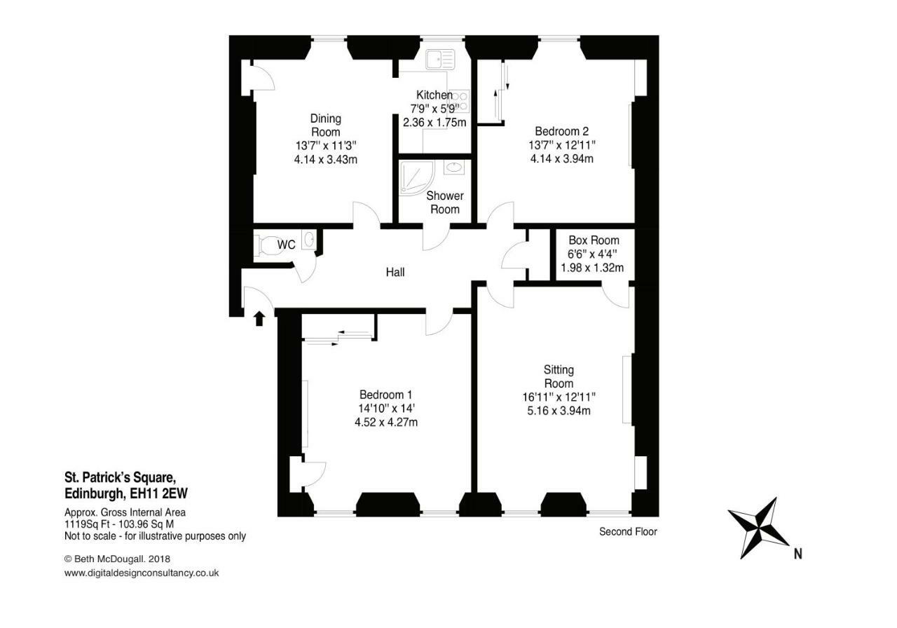 The St Patrick Square Residence Edinburgh Luaran gambar